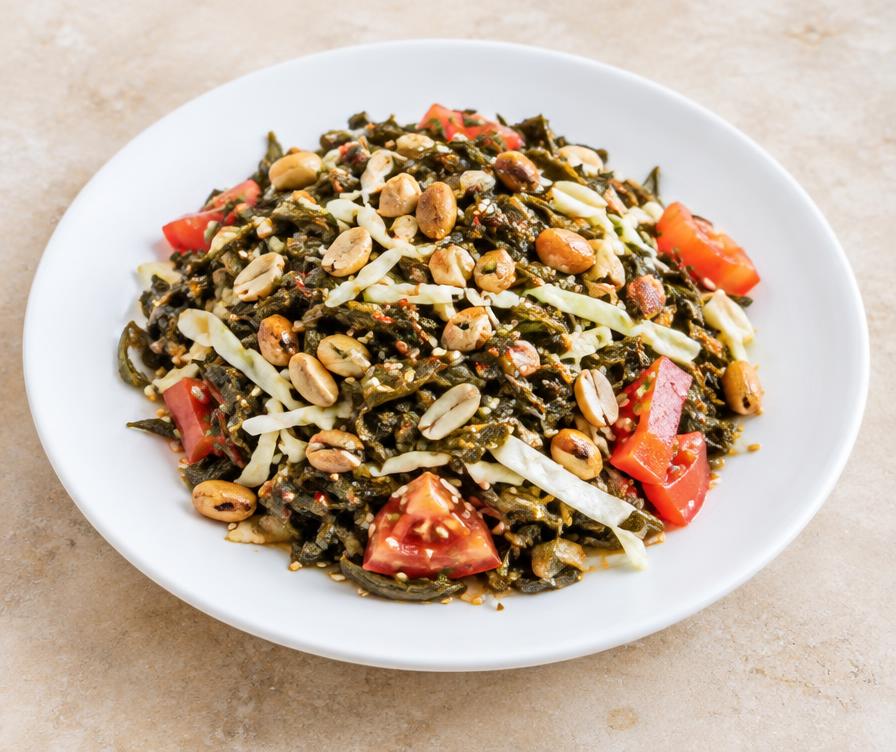 Tea leaf salad